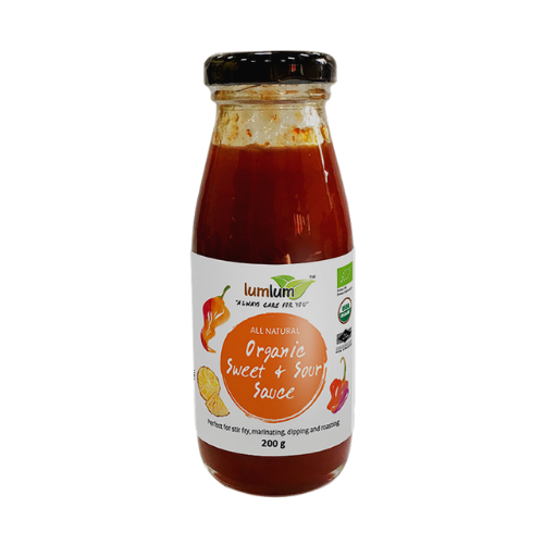 Lum Lum Organic Sweet & Sour Sauce 200g Miss Spelt's Organics